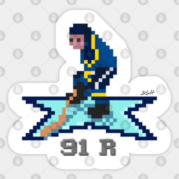 NHL 94 Shirt - STL #91 Sticker by Beerleagueheroes.com Merch Store